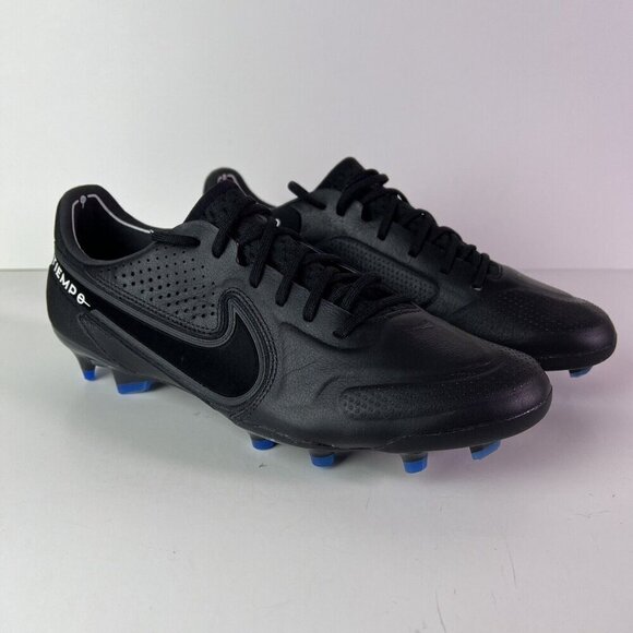 Nike Tiempo Legend 9 Elite FG Black Smoke Grey Soccer Cleats Men\'s 7-7.5 main image 11